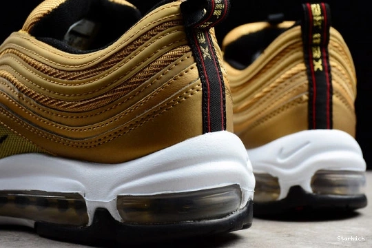 AIR METALLIC QS 884421-700 OG NIKE GOLD MAX 97 0824
